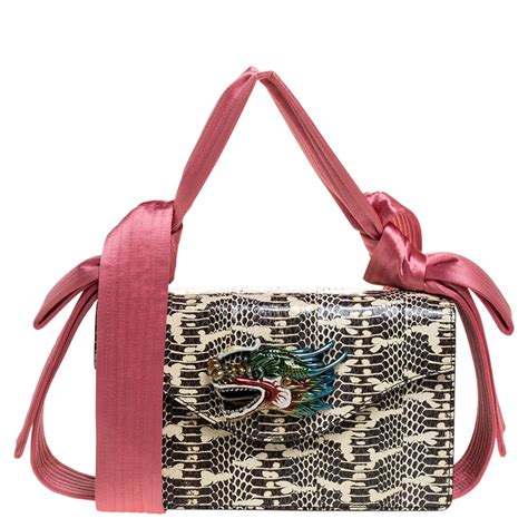 gucci dragon bag|Gucci bag with tiger head.